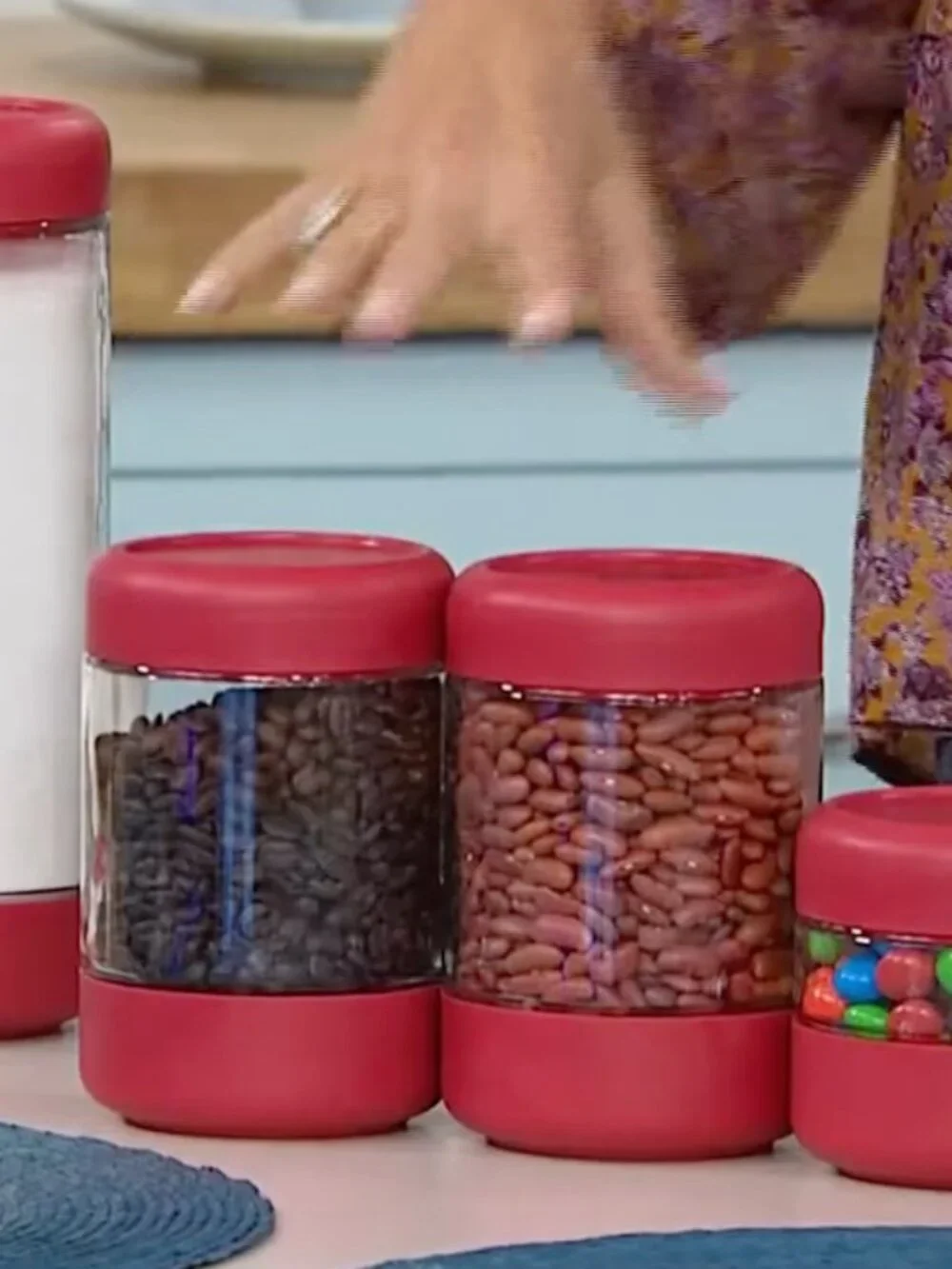 Anchor Hocking Pantry 12piece Set of Revolution Storage Jars